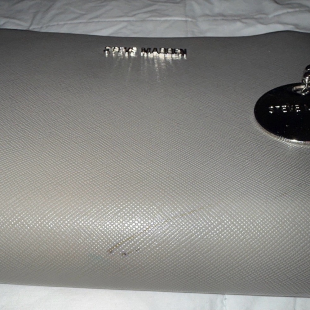 Steve Madden Silver-Gray Crossbody Bag - Picture 4 of 7